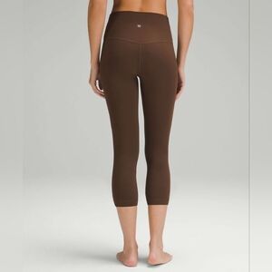 Lululemon Align High-Rise Crop 21" *Java Size 10